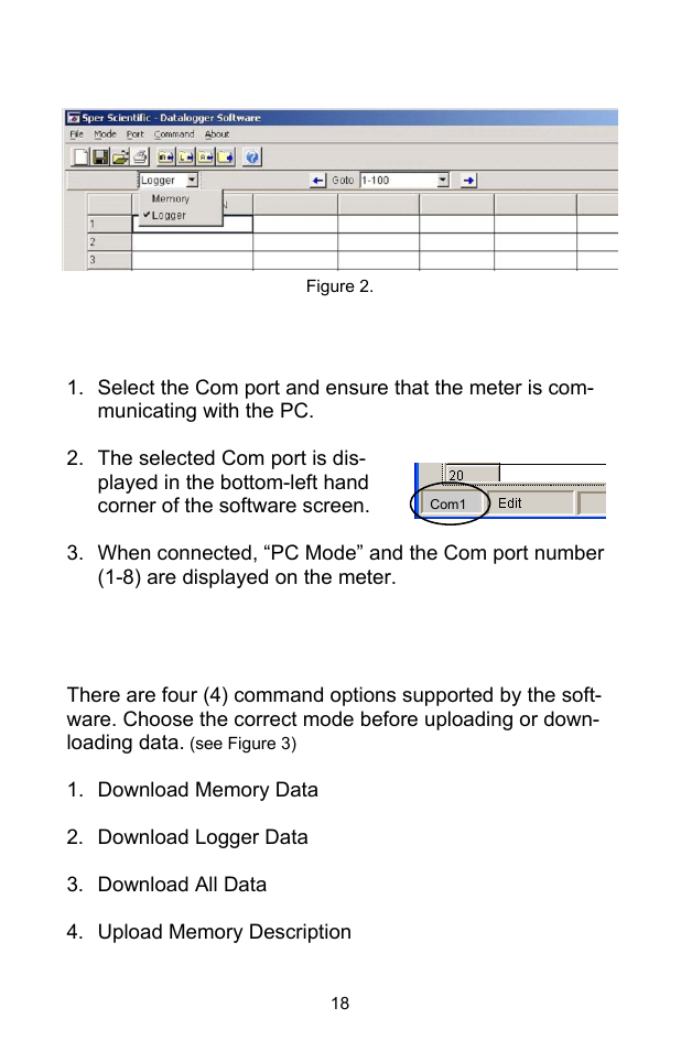 Sper Scientific 840099 Datalogging Manometer User Manual | Page 18 / 20