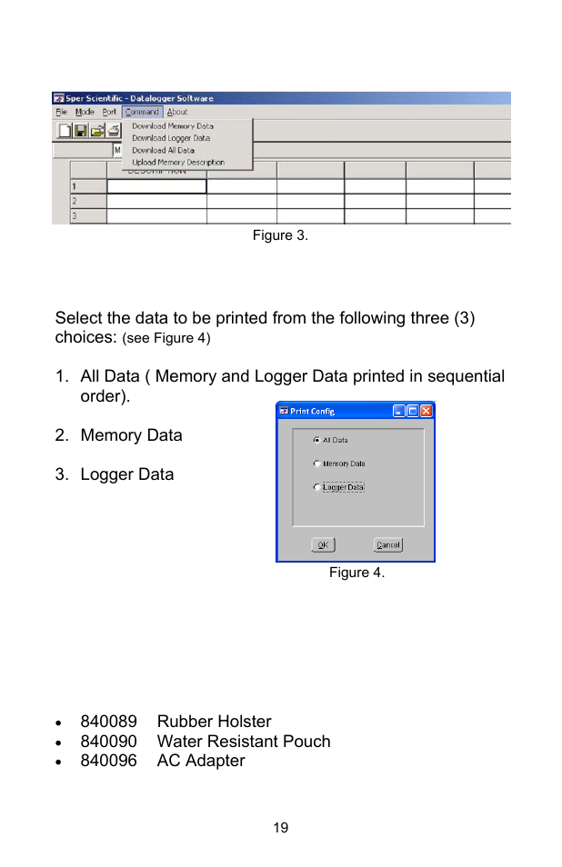 Sper Scientific 840099 Datalogging Manometer User Manual | Page 19 / 20
