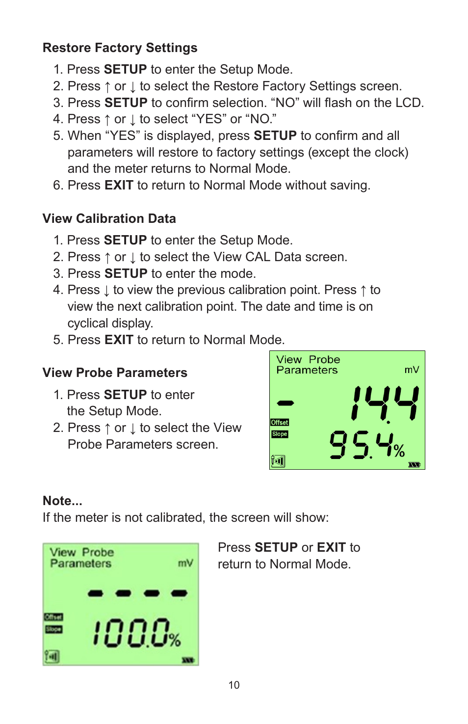 Sper Scientific 850057K AquaShock pH Kit User Manual | Page 10 / 16