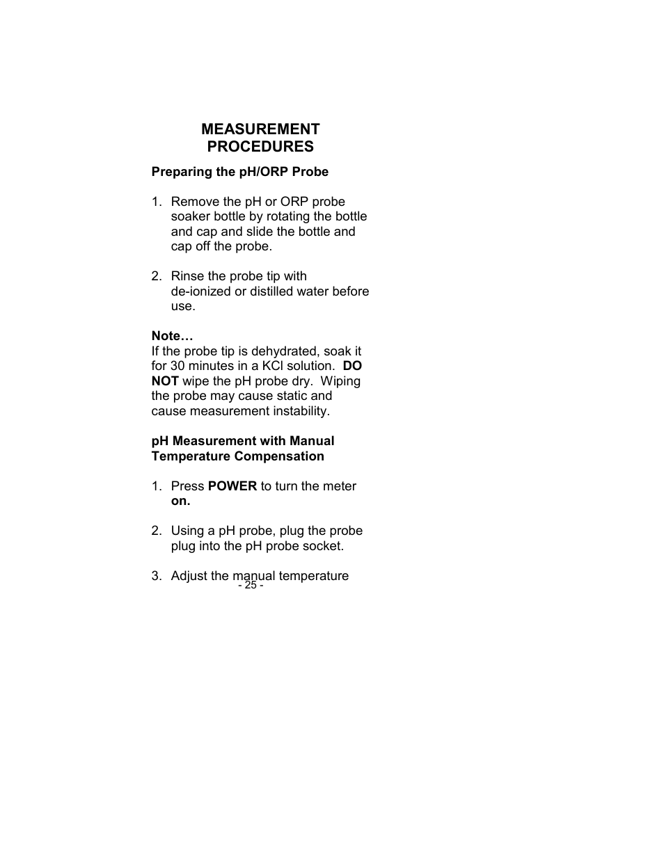 Sper Scientific 850061 pH SD Card Datalogger Kit User Manual | Page 25 / 52