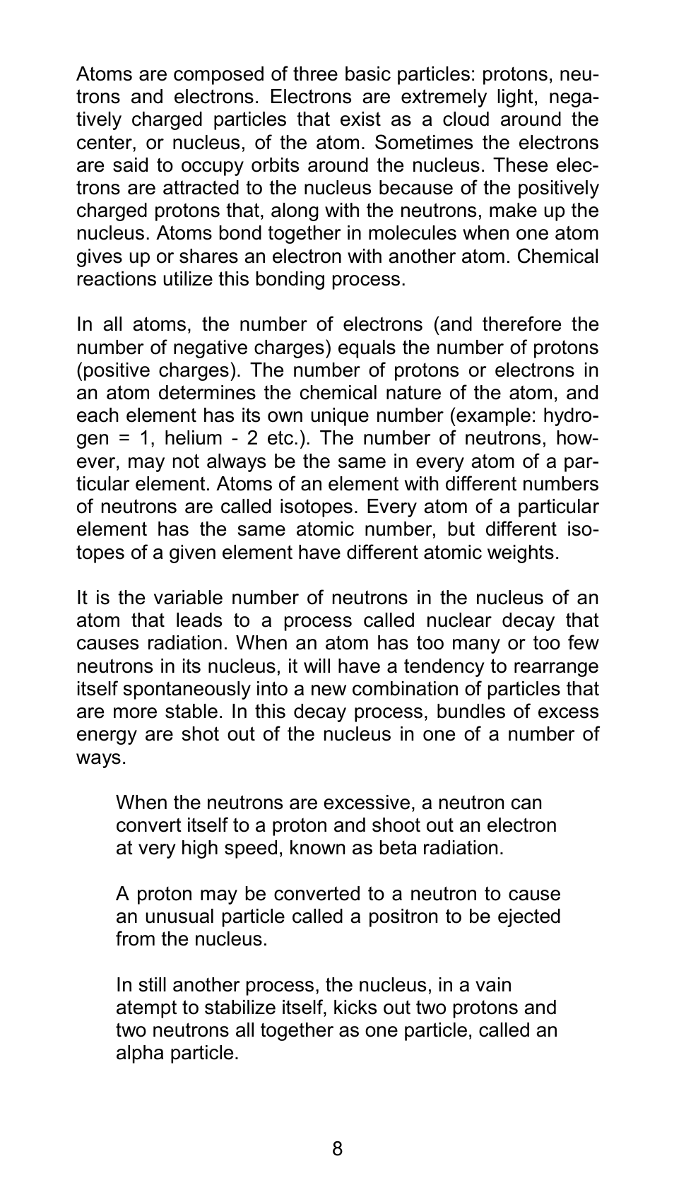 Sper Scientific 840026 Radiation Detection Meter User Manual | Page 8 / 12