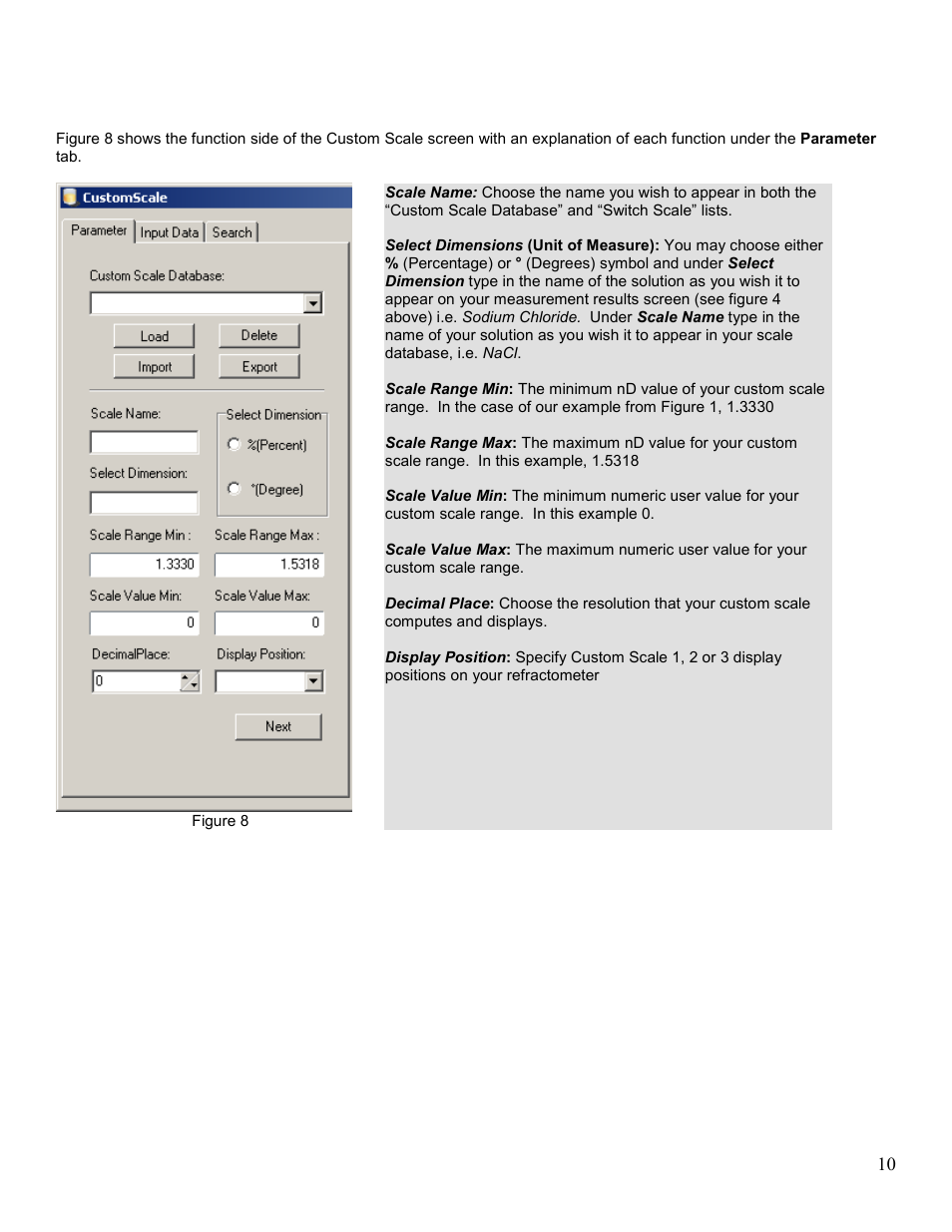 Sper Scientific 300038 Software for 300037 Refractometer User Manual | Page 10 / 19