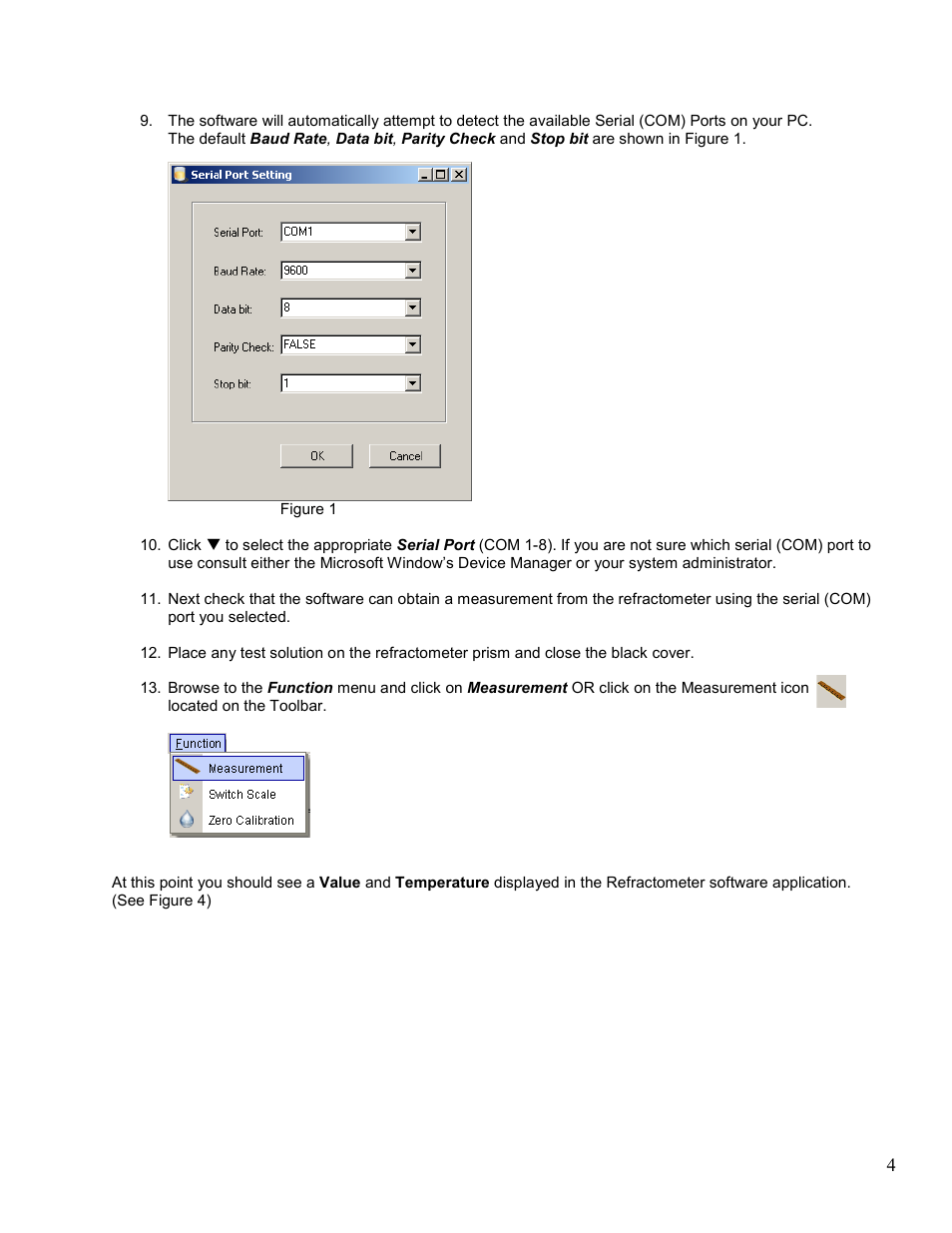 Sper Scientific 300038 Software for 300037 Refractometer User Manual | Page 4 / 19