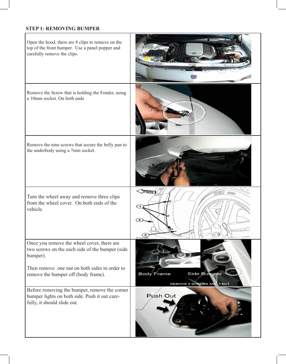 Spyder Auto Dodge Charger 06-09 Headlight with LED User Manual | Page 2 / 4