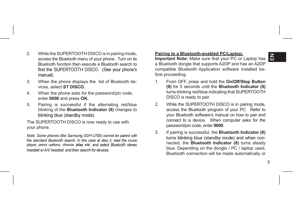 SUPERTOOTH DISCO User Manual | Page 15 / 62