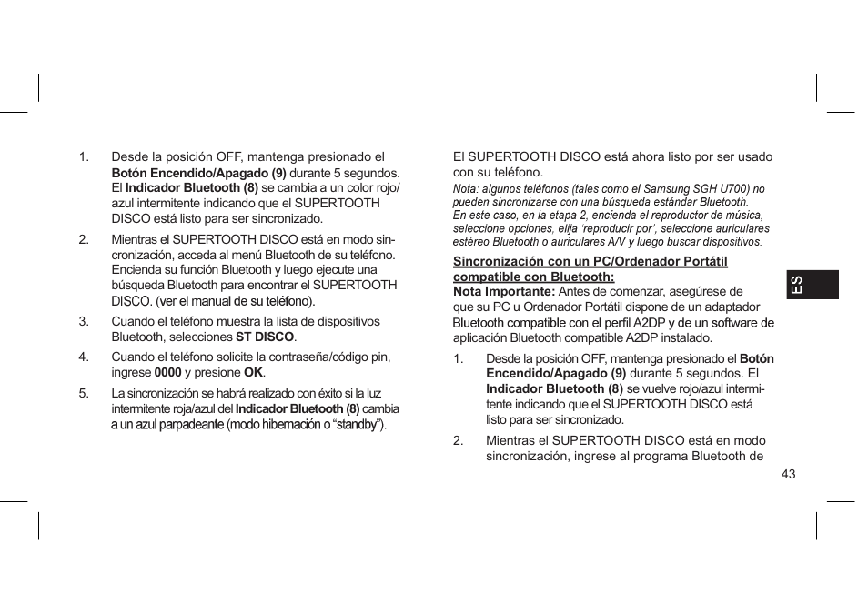 SUPERTOOTH DISCO User Manual | Page 24 / 62