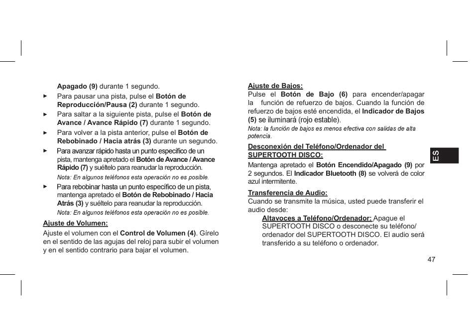 SUPERTOOTH DISCO User Manual | Page 28 / 62
