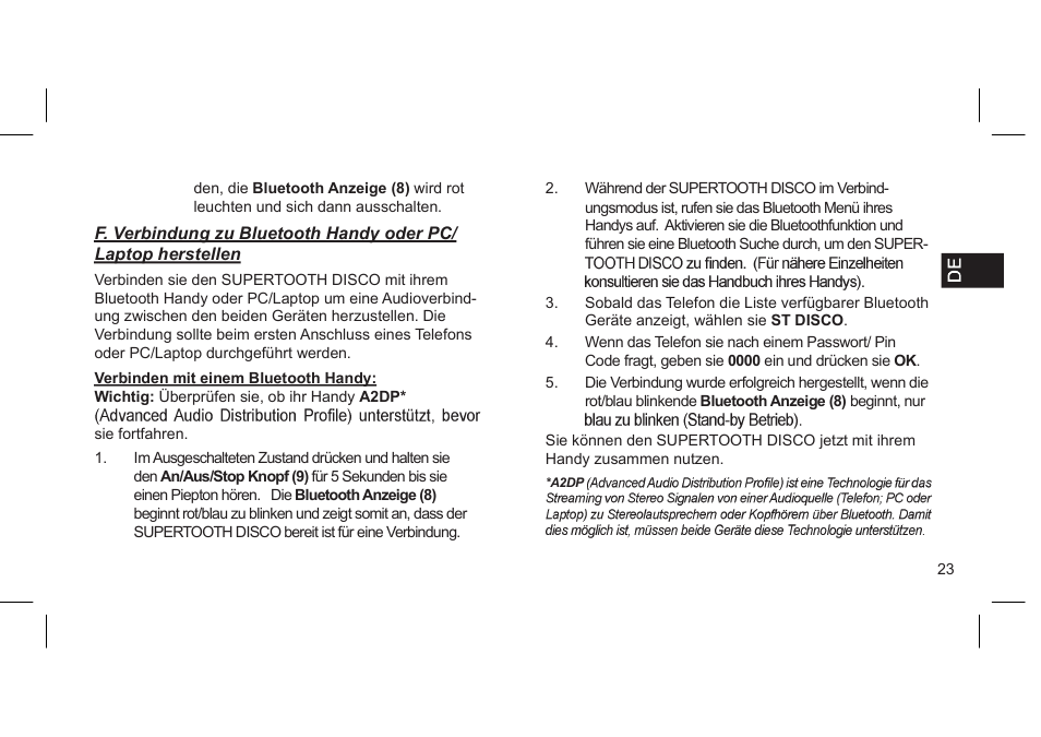 SUPERTOOTH DISCO User Manual | Page 3 / 62