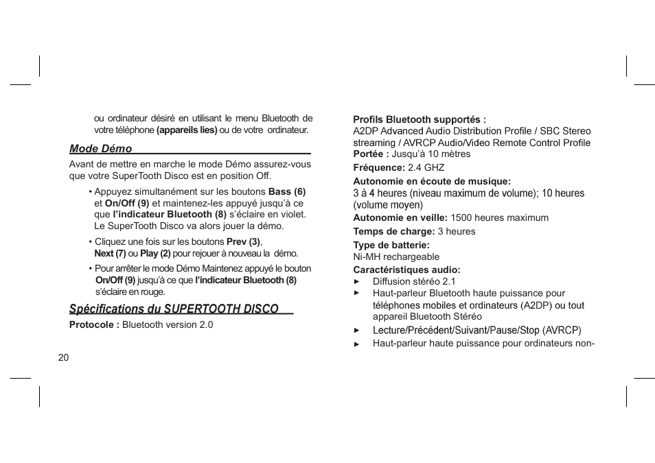 SUPERTOOTH DISCO User Manual | Page 41 / 62