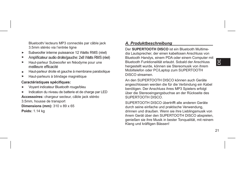 SUPERTOOTH DISCO User Manual | Page 42 / 62