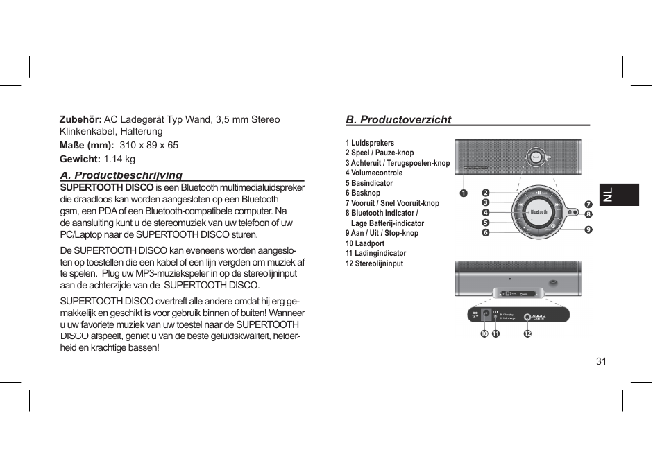 St-disco-ho | SUPERTOOTH DISCO User Manual | Page 43 / 62