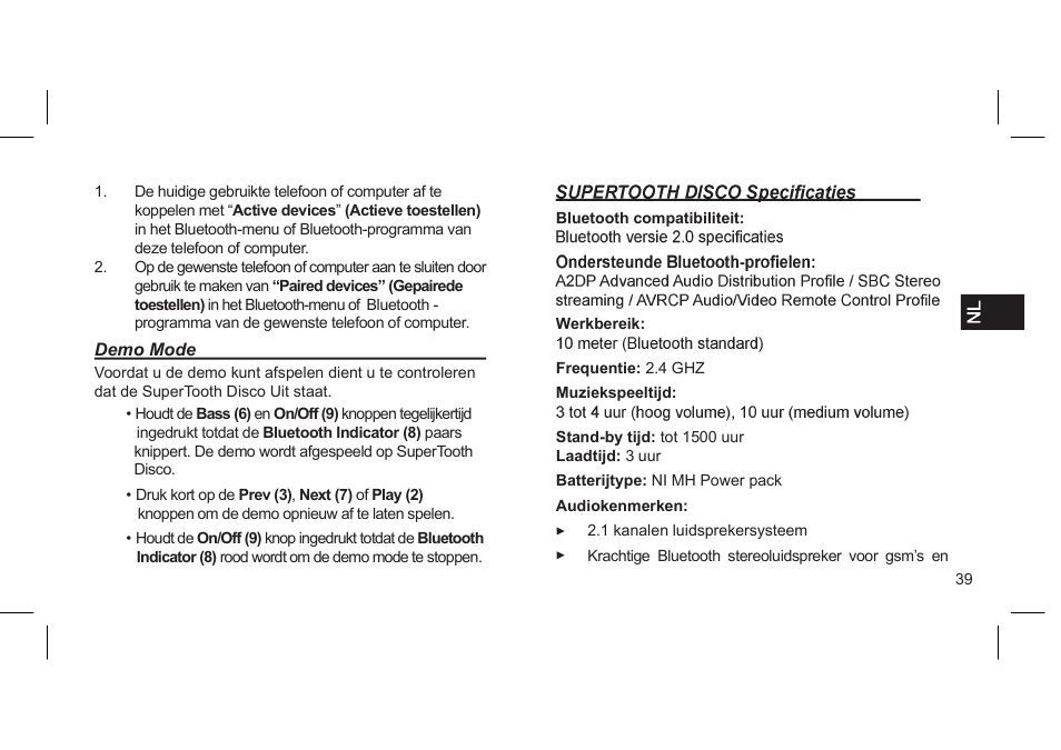 SUPERTOOTH DISCO User Manual | Page 51 / 62