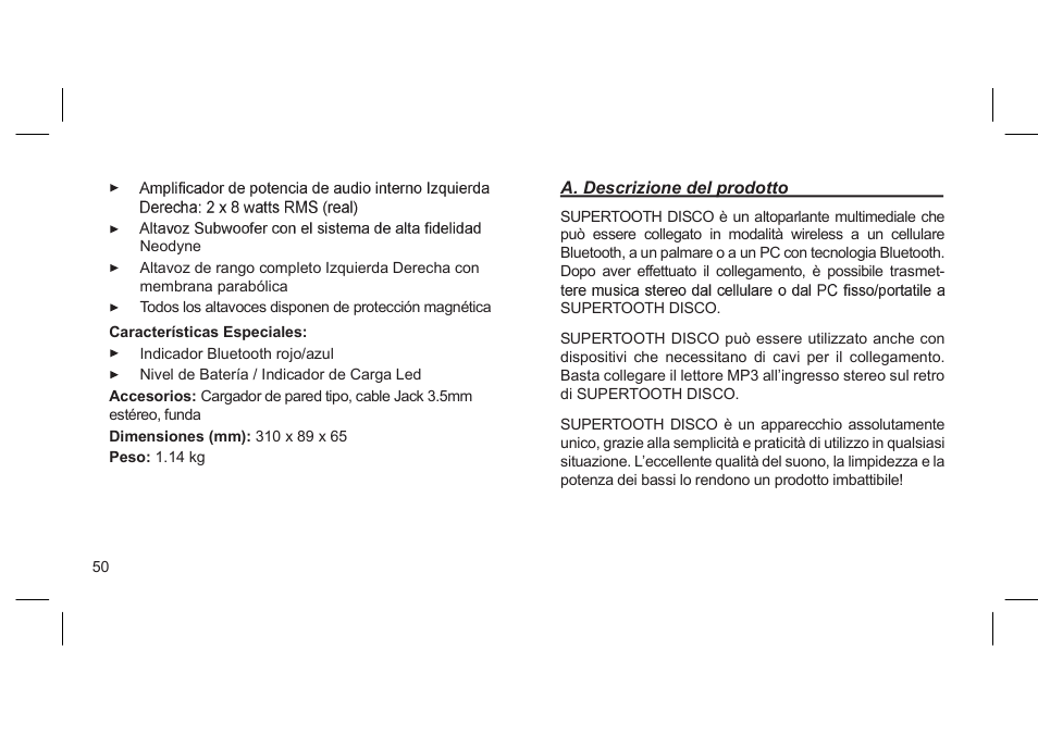 St-disco-it | SUPERTOOTH DISCO User Manual | Page 53 / 62