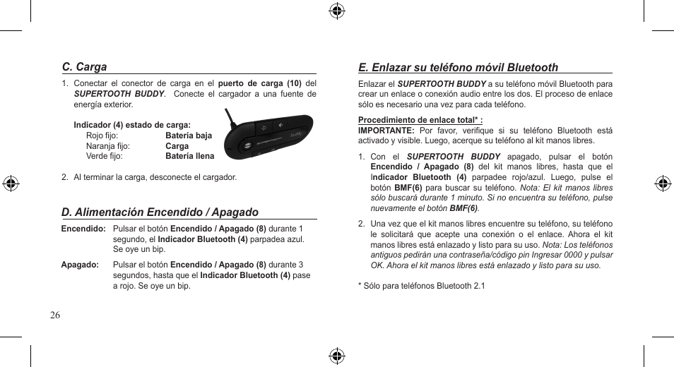 SUPERTOOTH BUDDY User Manual | Page 26 / 51