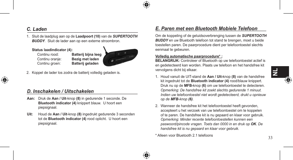 SUPERTOOTH BUDDY User Manual | Page 33 / 51