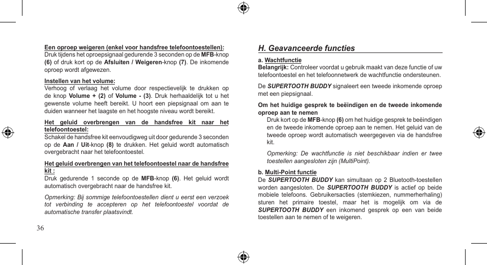 SUPERTOOTH BUDDY User Manual | Page 36 / 51