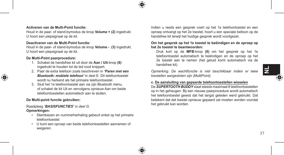 SUPERTOOTH BUDDY User Manual | Page 37 / 51