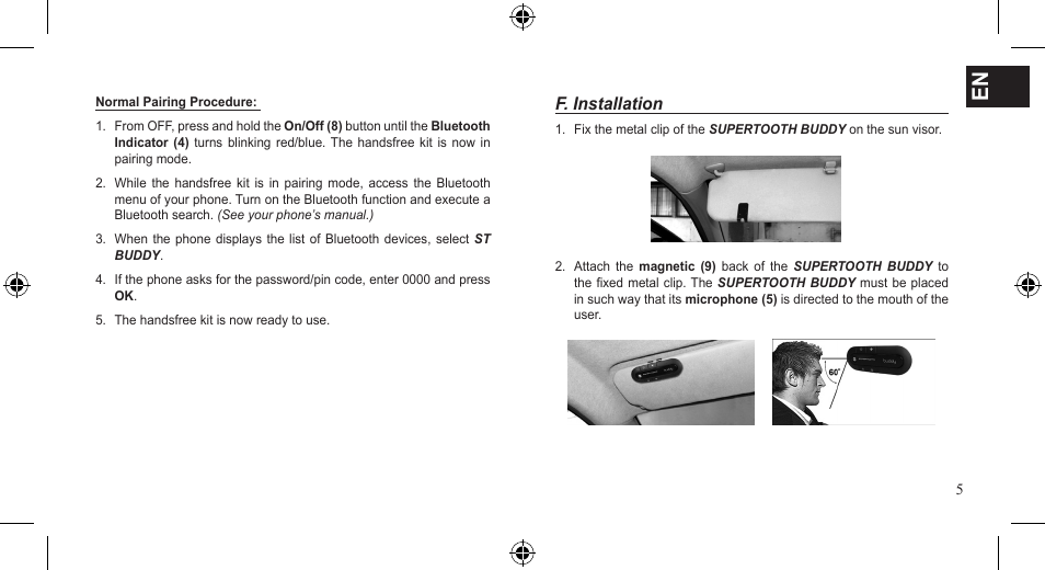 SUPERTOOTH BUDDY User Manual | Page 5 / 51