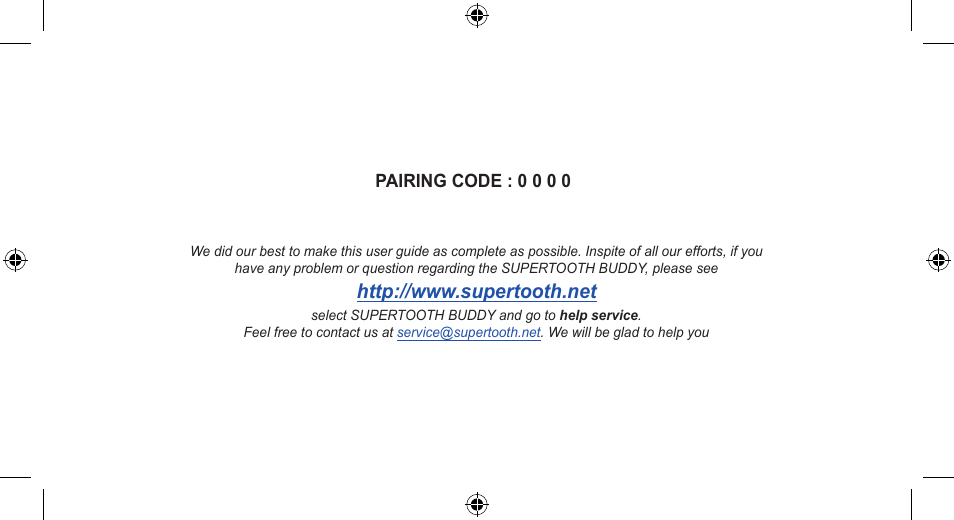 SUPERTOOTH BUDDY User Manual | Page 51 / 51