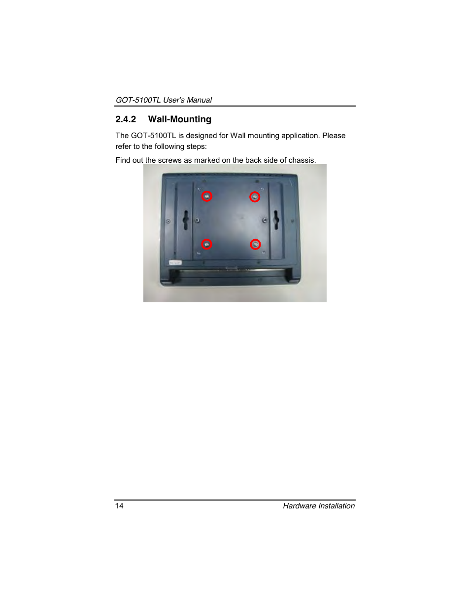 Symetrix AXIOMTEK 10.4 Touch Panel PC User Manual | Page 22 / 65