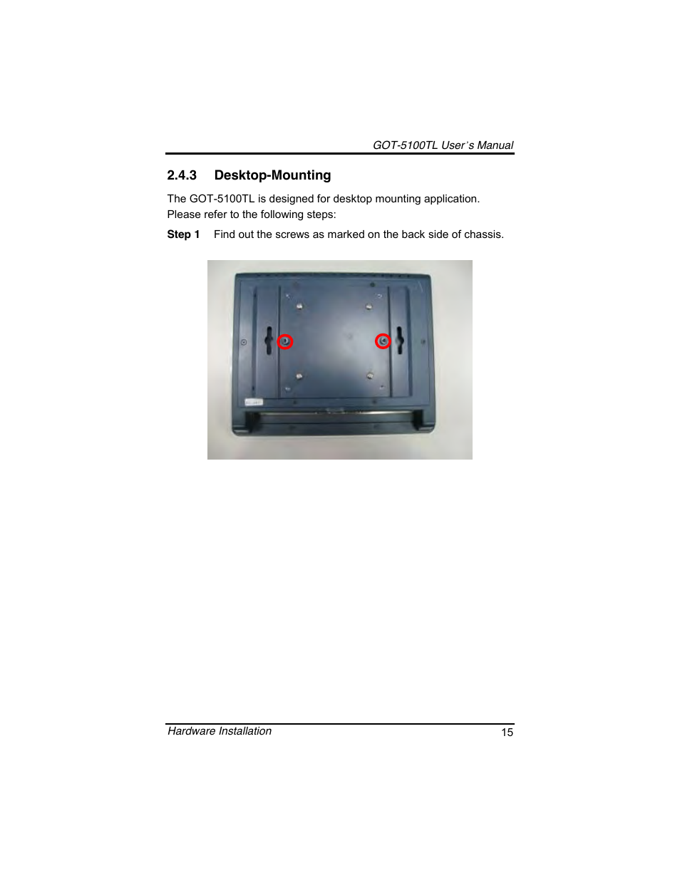 Symetrix AXIOMTEK 10.4 Touch Panel PC User Manual | Page 23 / 65