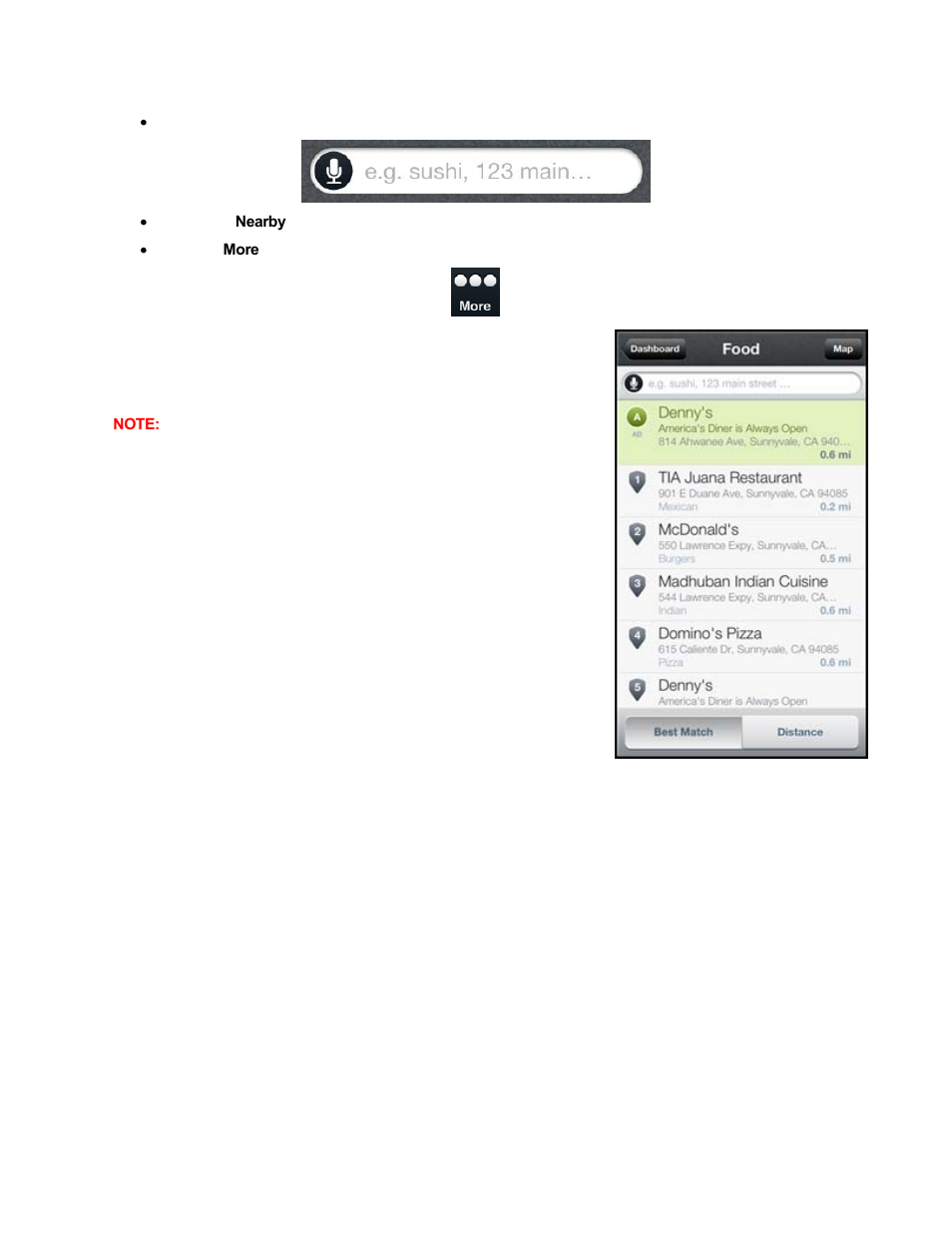 Telenav Scout v1.9 for iPhone (open market) User Manual | Page 46 / 70