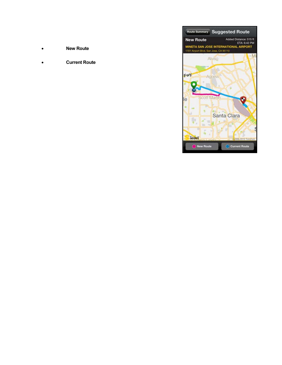 Telenav Scout v1.8 for iPhone (open market) User Manual | Page 34 / 67