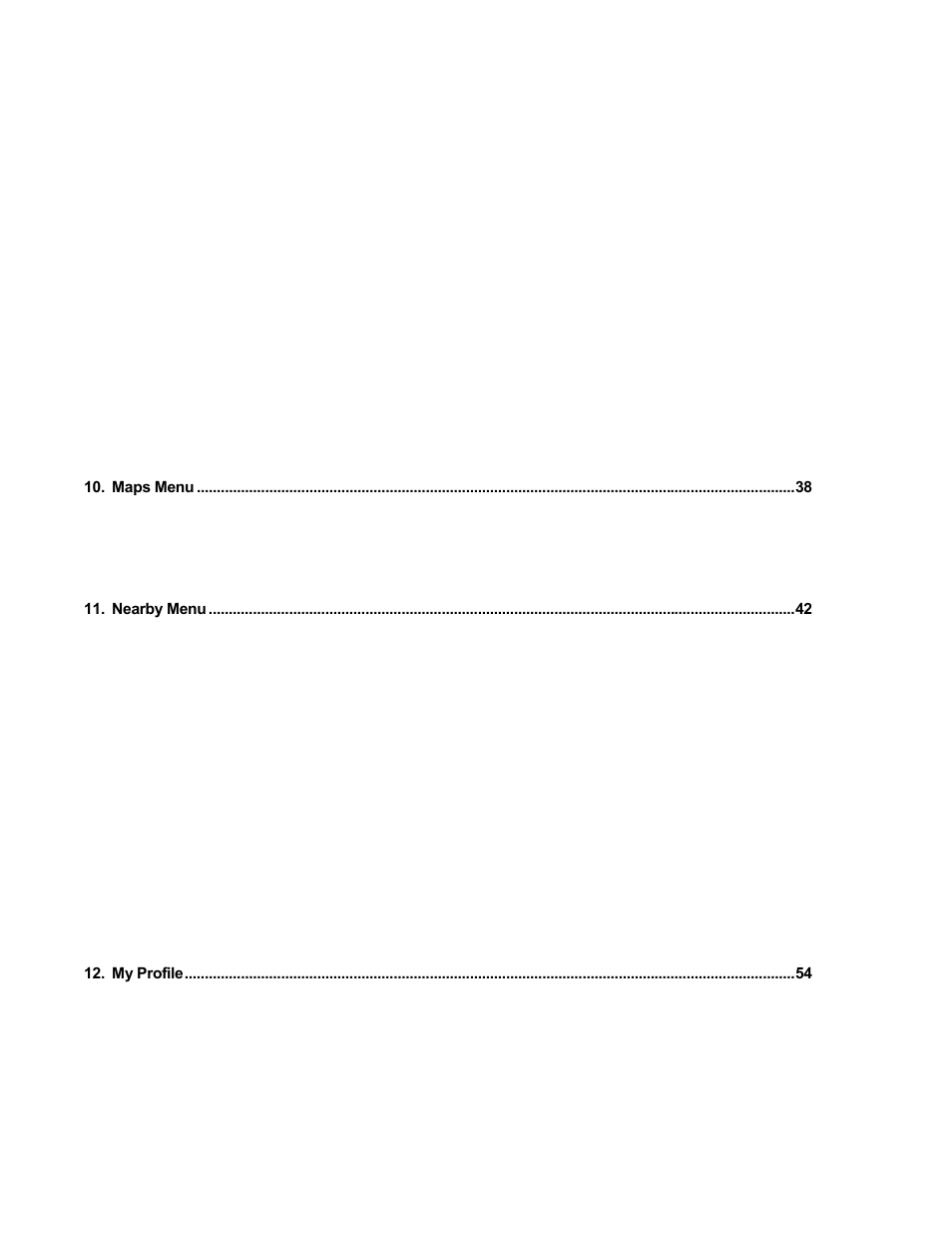Telenav Scout v1.8 for iPhone (open market) User Manual | Page 4 / 67