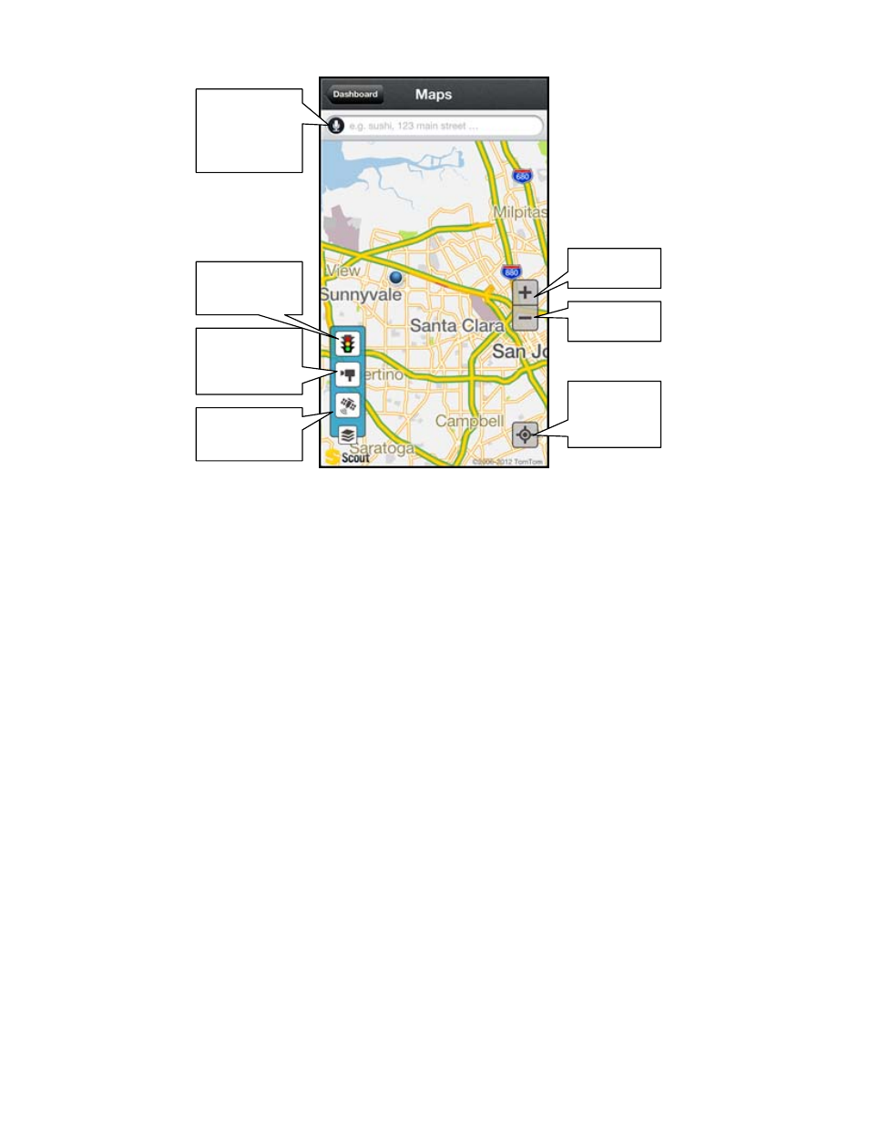 Telenav Scout v1.7 for iPhone (open market) User Manual | Page 37 / 65