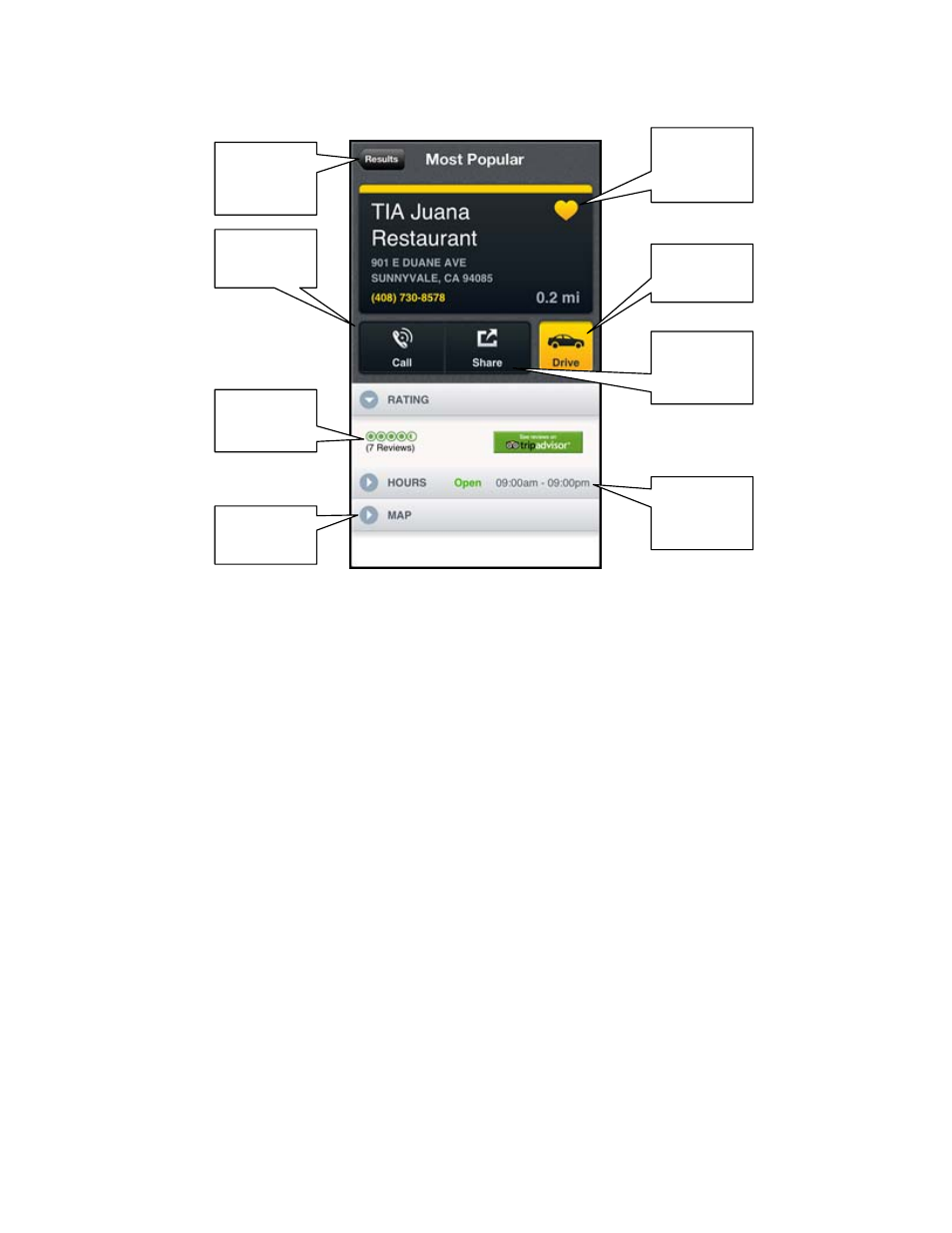 Telenav Scout v1.7 for iPhone (open market) User Manual | Page 44 / 65