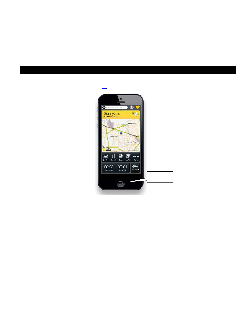 3 calendar and e-mail events, Exiting scout, Calendar and e-mail events | Telenav Scout v1.7 for iPhone (open market) User Manual | Page 58 / 65