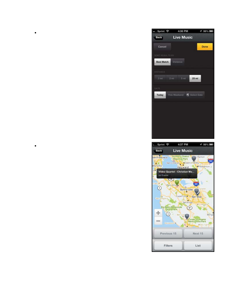 Telenav Scout v1.6 for iPhone (open market) User Manual | Page 38 / 65