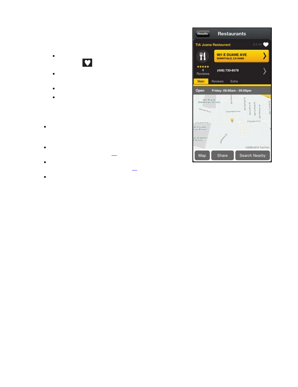 Telenav Scout v1.6 for iPhone (open market) User Manual | Page 40 / 65