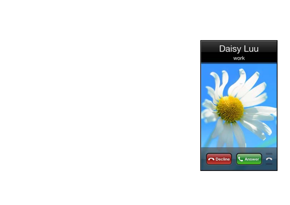 2 taking an incoming call | Telenav Scout v1.5 for iPhone (open market) User Manual | Page 102 / 120