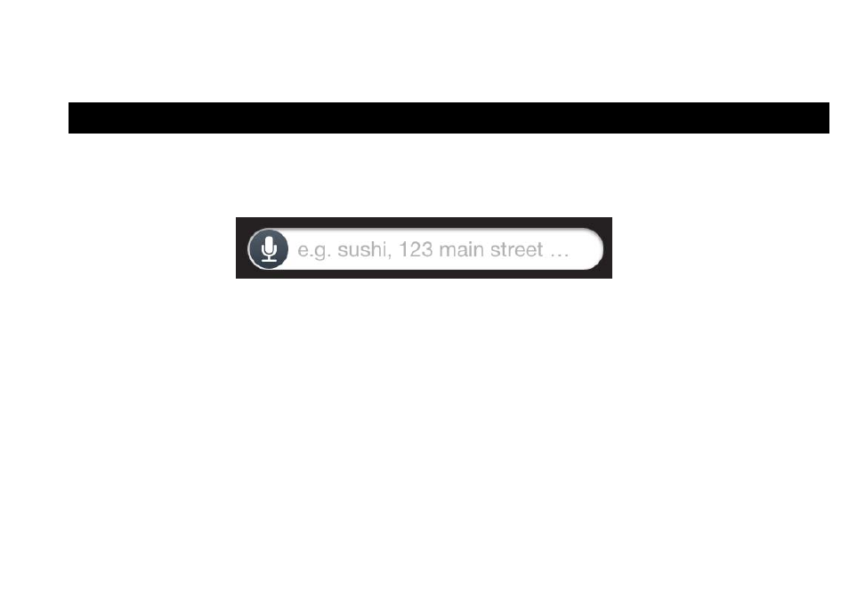 Search & voice command | Telenav Scout v1.5 for iPhone (open market) User Manual | Page 21 / 120