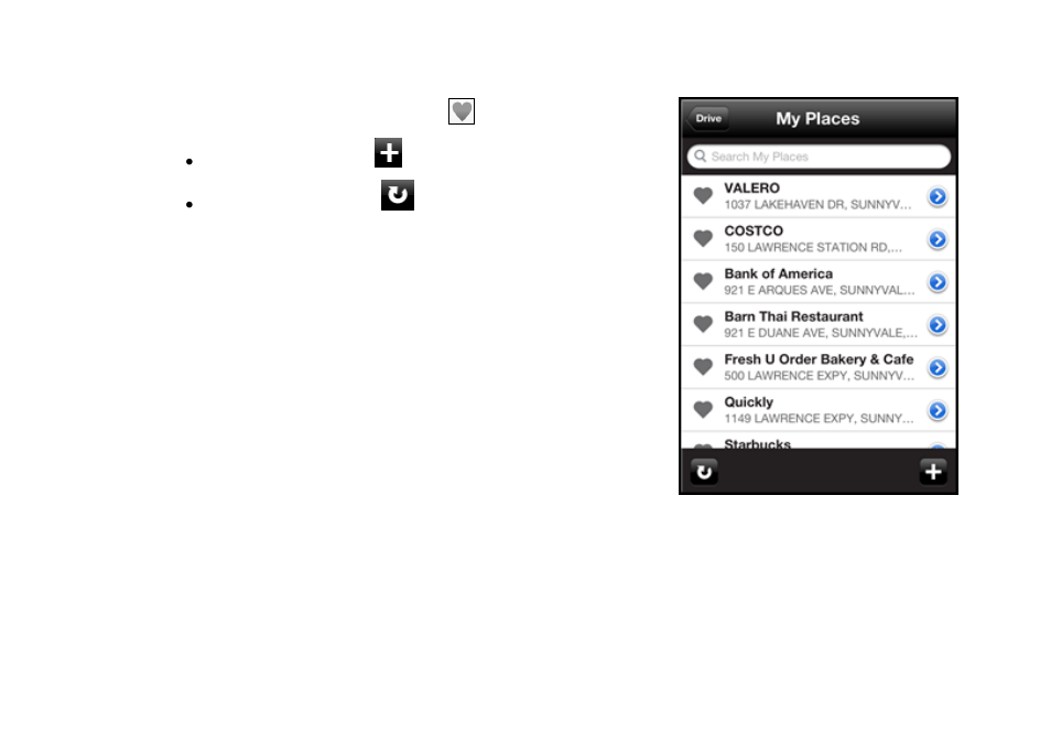 Telenav Scout v1.5 for iPhone (open market) User Manual | Page 36 / 120