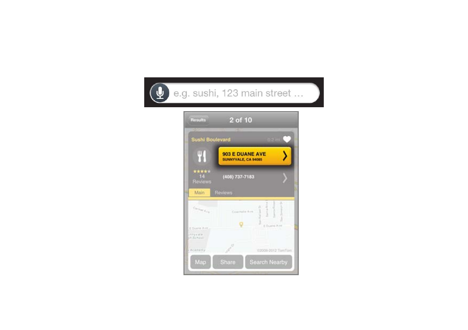 Telenav Scout v1.5 for iPhone (open market) User Manual | Page 42 / 120