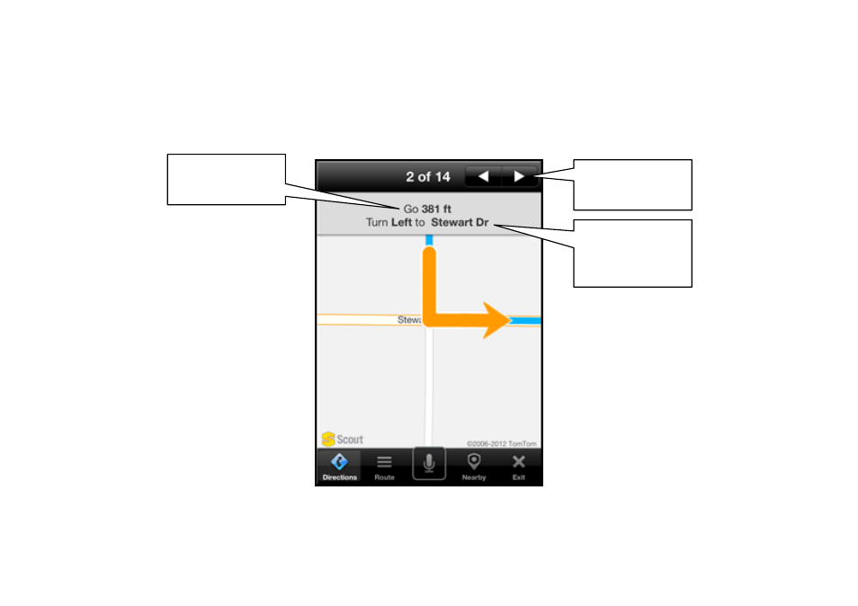 Telenav Scout v1.5 for iPhone (open market) User Manual | Page 53 / 120