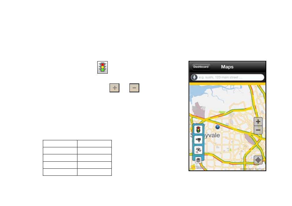 2 check traffic & red light cameras | Telenav Scout v1.5 for iPhone (open market) User Manual | Page 72 / 120