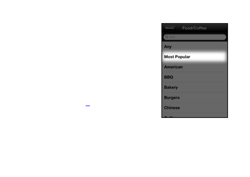 4 most popular category | Telenav Scout v1.5 for iPhone (open market) User Manual | Page 86 / 120