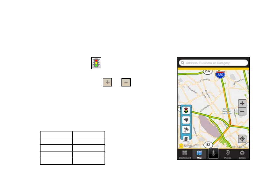 2 check traffic & red light cameras | Telenav Scout v1.2 for iPhone (open market) User Manual | Page 77 / 131