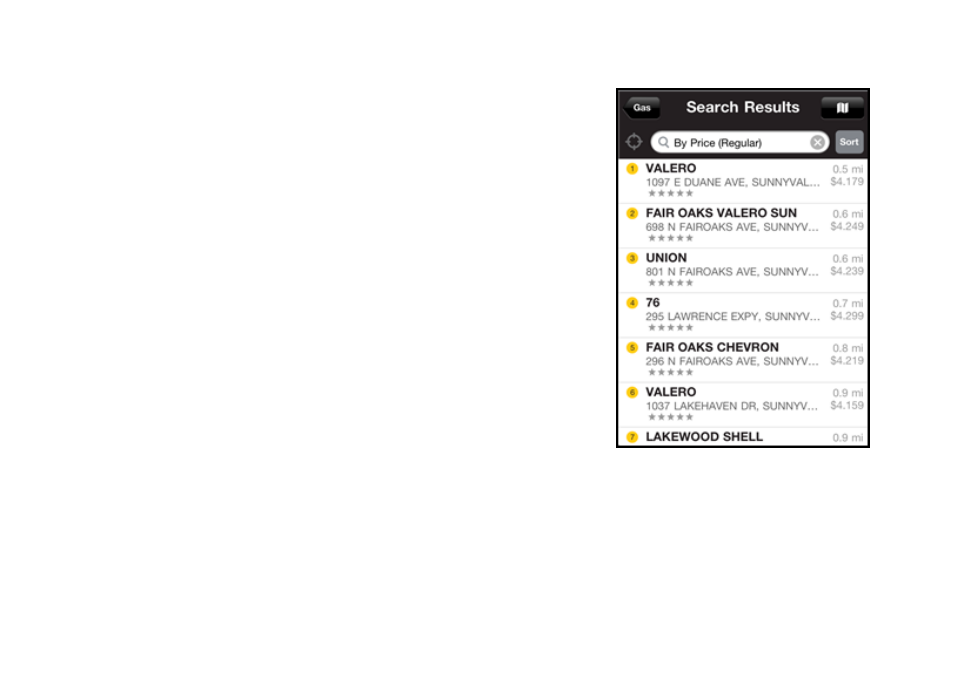 Telenav Scout v1.2 for iPhone (open market) User Manual | Page 93 / 131