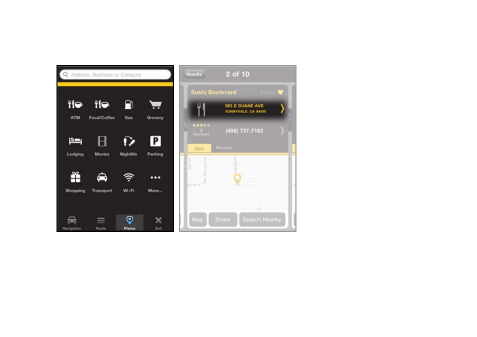 Telenav Scout v1.1 for iPhone (open market) User Manual | Page 43 / 129