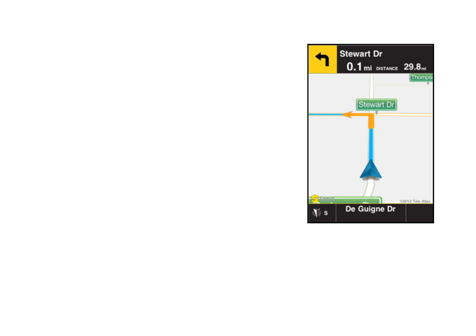 1 3d moving map | Telenav Scout v1.1 for iPhone (open market) User Manual | Page 51 / 129