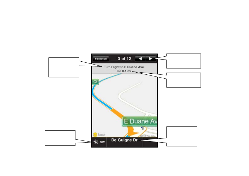 Telenav Scout v1.1 for iPhone (open market) User Manual | Page 55 / 129