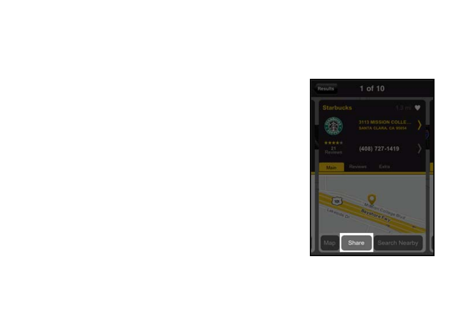 7 share address | Telenav Scout v1.1 for iPhone (open market) User Manual | Page 94 / 129