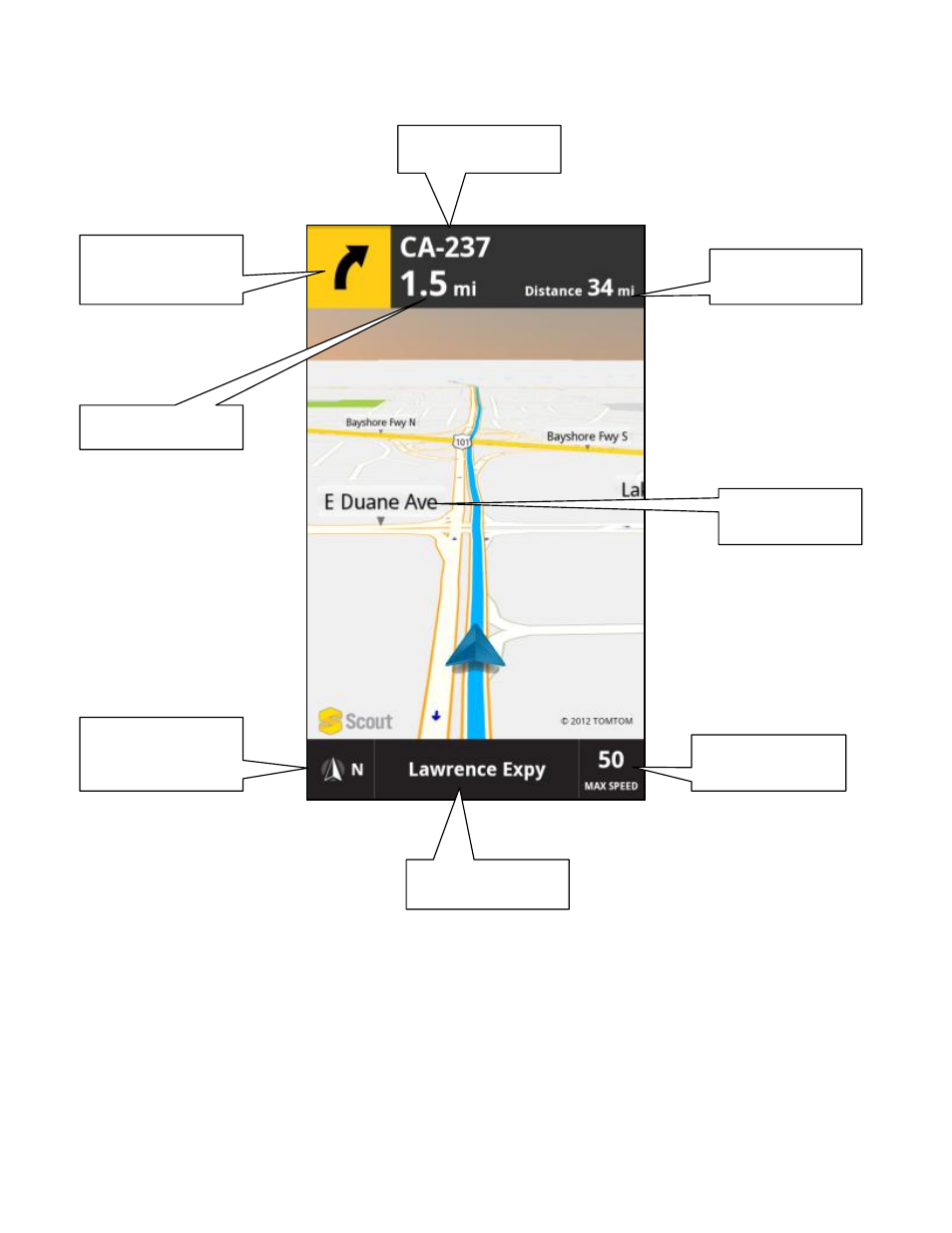 Telenav Scout v1.2 for Android User Manual | Page 37 / 87
