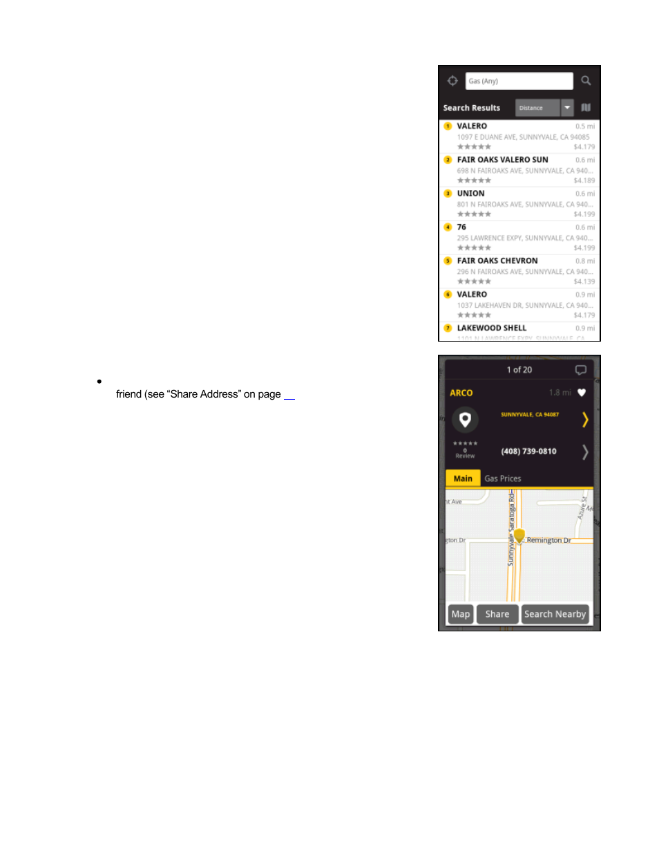 Telenav Scout v1.2 for Android User Manual | Page 58 / 87
