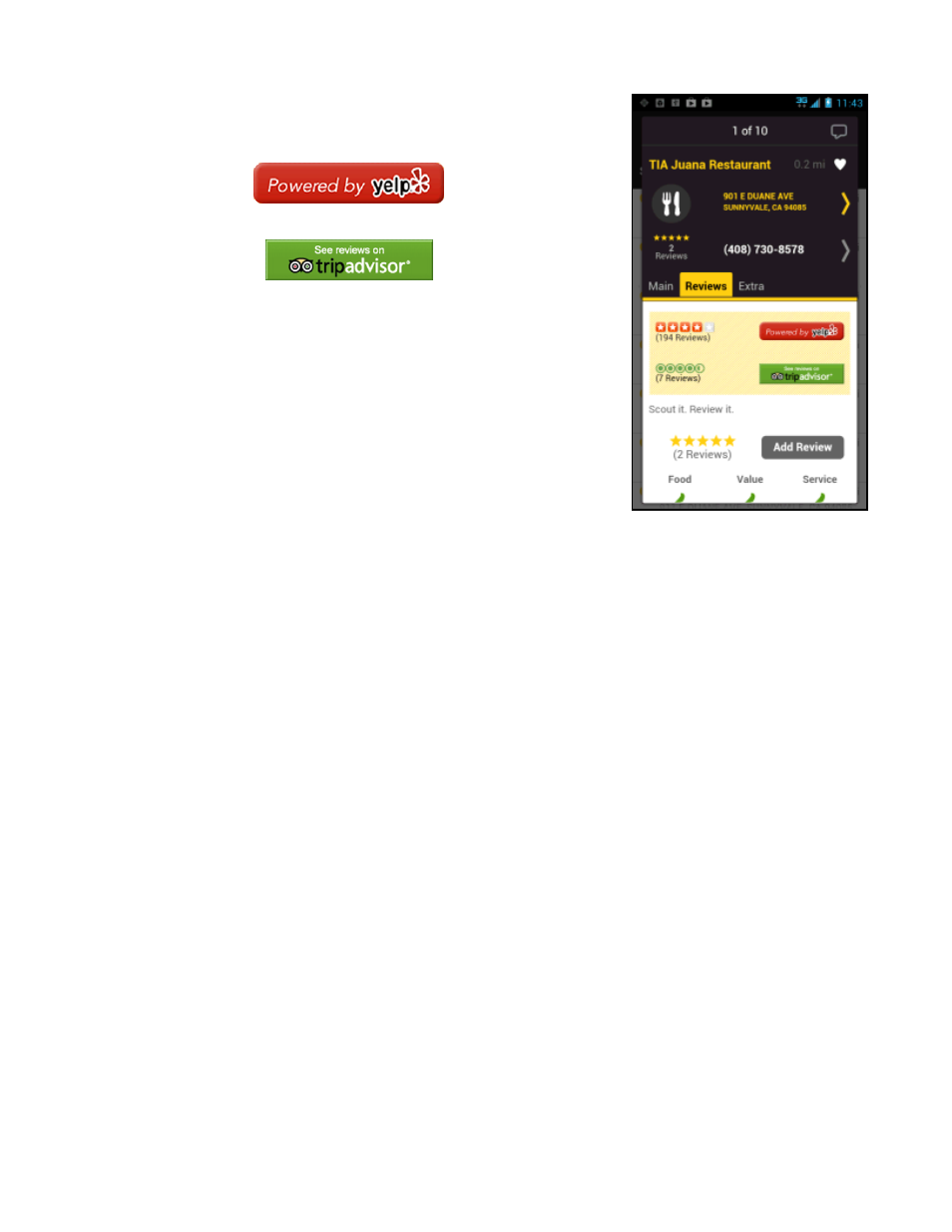 Telenav Scout v1.2 for Android User Manual | Page 63 / 87