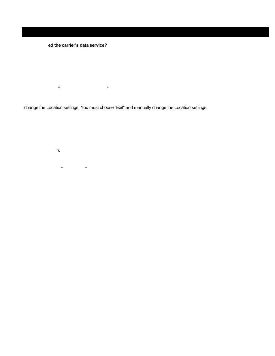 Faqs | Telenav Scout v1.2 for Android User Manual | Page 83 / 87